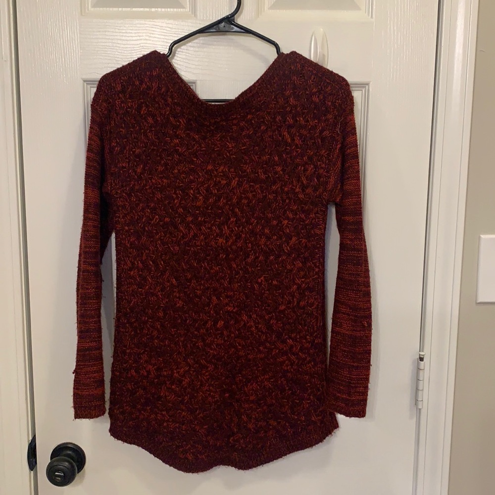 Red sweater